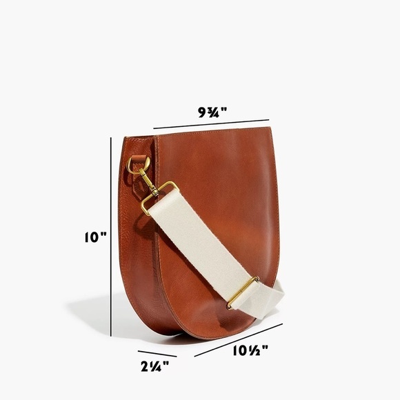 Madewell The Transport Saddlebag brown leather - Picture 3 of 6